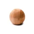 Round cedar ball post cap finial for mailbox post