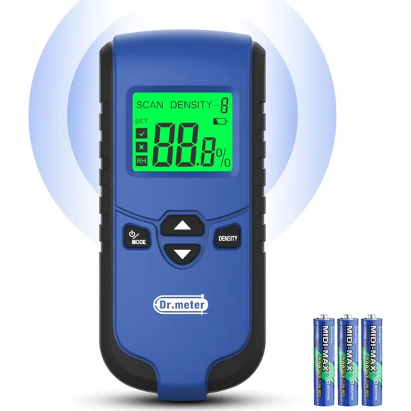 Dr.meter pinless wood moisture meter for checking planed timber before use