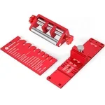 GONGELPER chisel sharpening honing guide jig with angle gauge and fixture