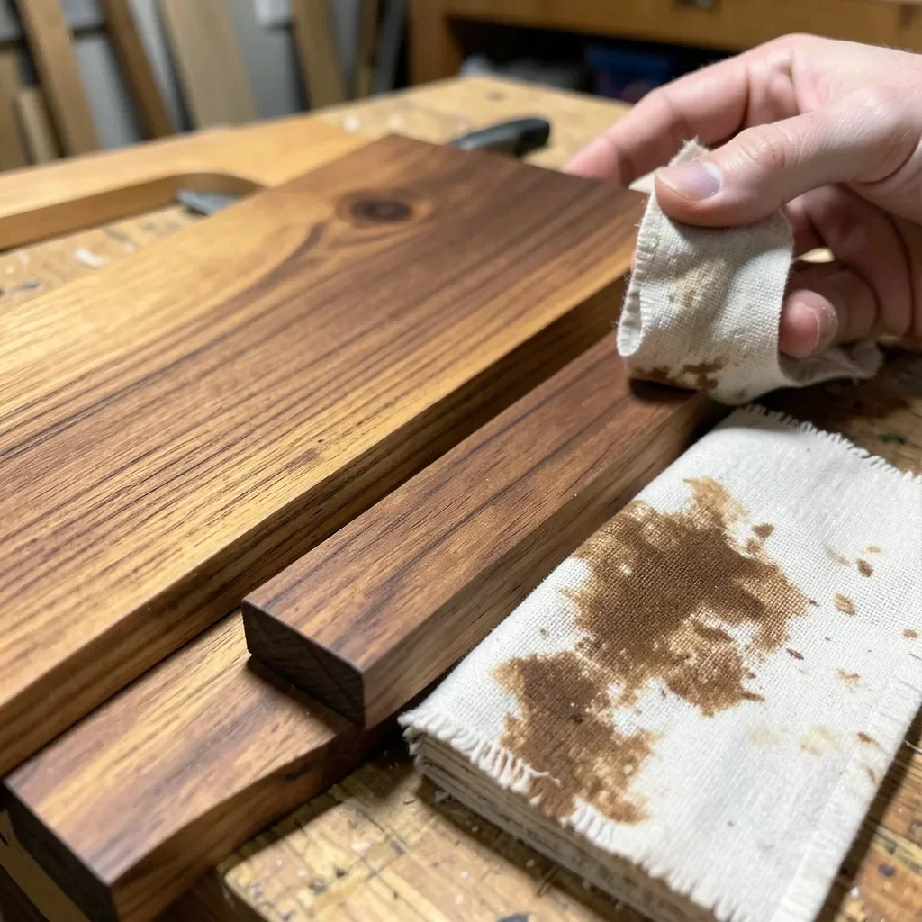 How to Stain Poplar Wood Without Blotching or Green Streaks