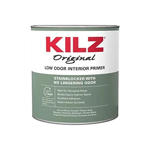 KILZ Original oil-based stain-blocking primer quart can