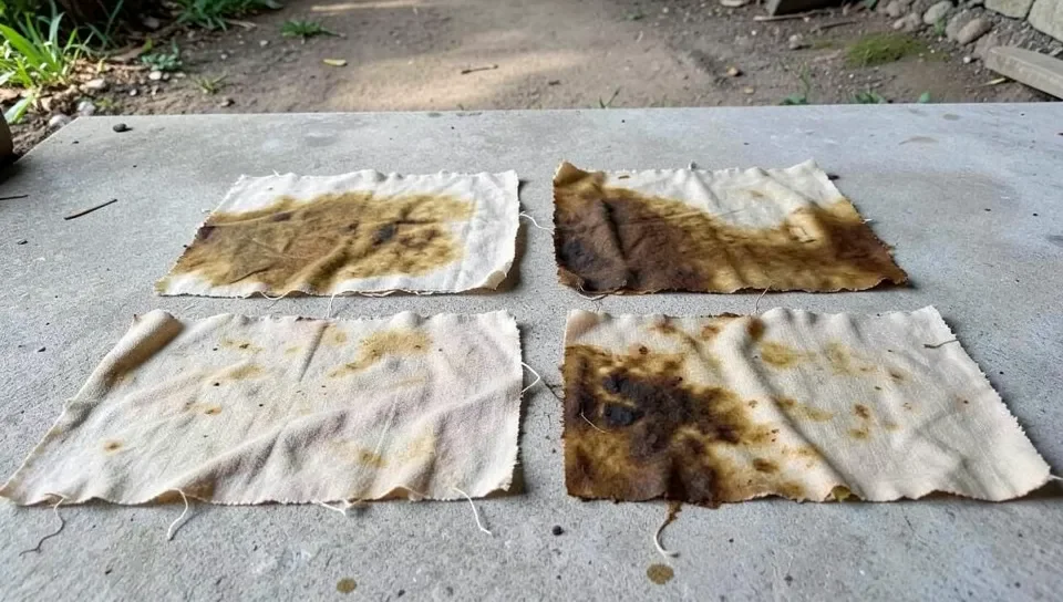 Laying oily rags flat and separated to dry safely prevents spontaneous combustion