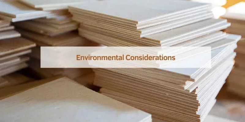 MDF sustainability and disposal considerations