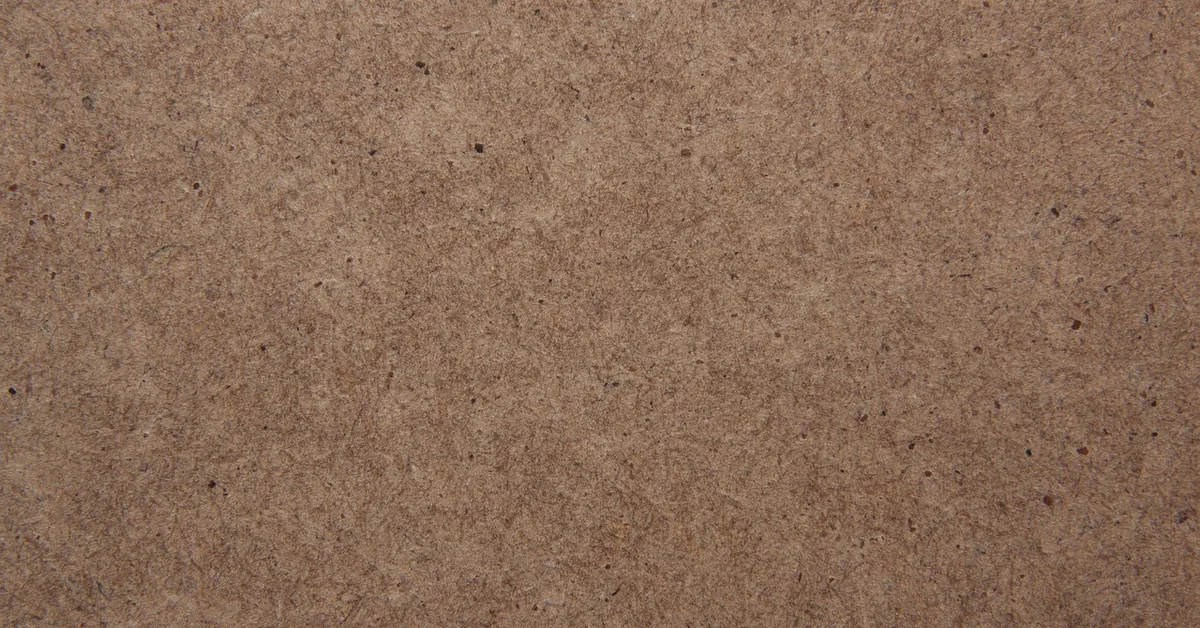 close-up of MDF wood fiberboard surface texture