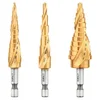 DEWALT titanium-coated step drill bit set