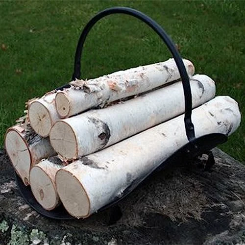 Wilson Decorative White Birch Logs, Natural Bark Wood Home Décor - 15.5-17.5
