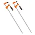 Jorgensen 24-inch medium-duty steel bar clamp set