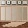 Birdeco pre-cut raw MDF board and batten wall molding 10-pack