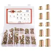 191 piece threaded insert kit for wood with hex wrench