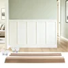Premade MDF board and batten wainscoting kit 189 by 54 inches