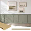 SMARTSTANDARD premade board and batten wainscoting kit 220 by 51 inches