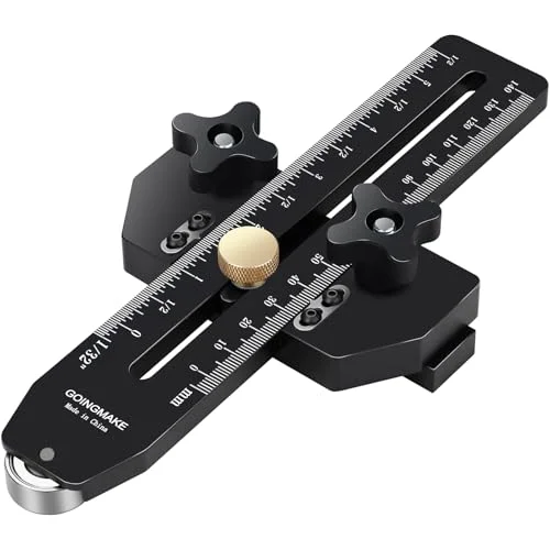 GOINGMAKE thin rip jig table saw guide for cutting narrow inlay strips