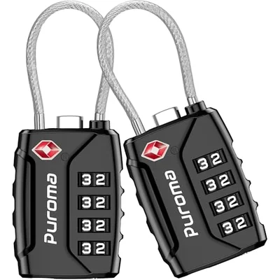TSA approved luggage combination lock