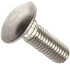 1/2-13 x 3 stainless steel carriage bolt