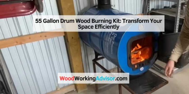 55 Gallon Drum Wood Burning Kit
