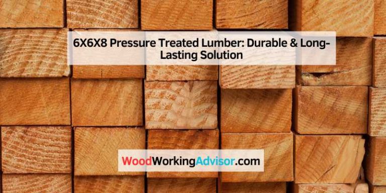 6X6X8 Pressure Treated Lumber