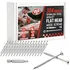 304 Stainless Deck Screws, #10x3