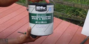 Behr Deckplus Solid Color Waterproofing Wood Stain