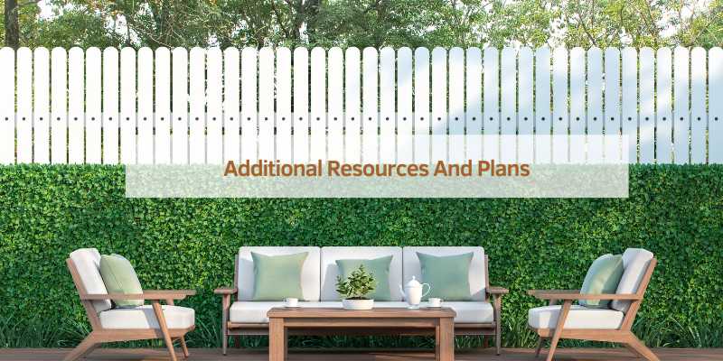 Additional Resources And Plans
