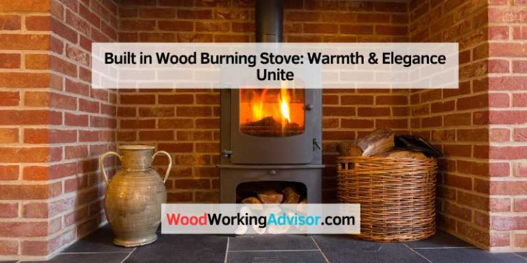 Built in Wood Burning Stove
