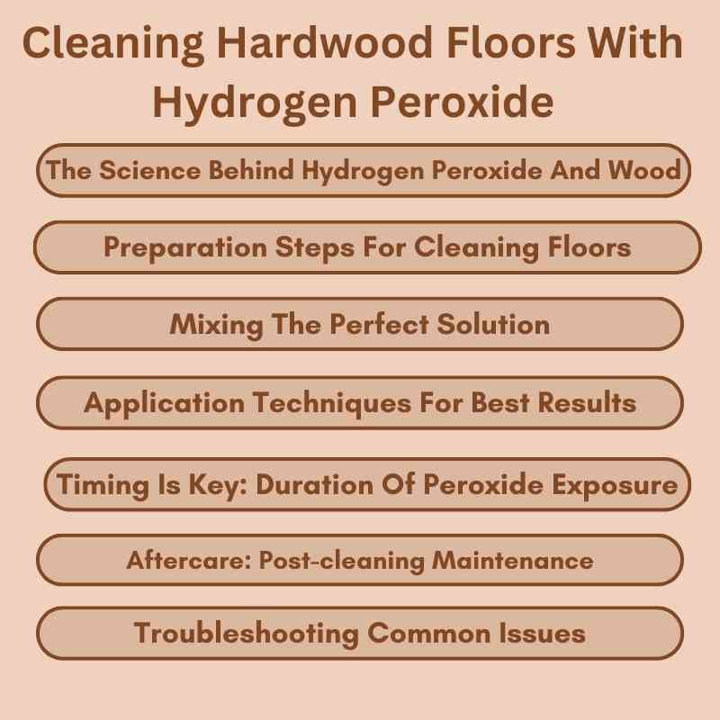 Cleaning Hardwood Floors With Hydrogen Peroxide