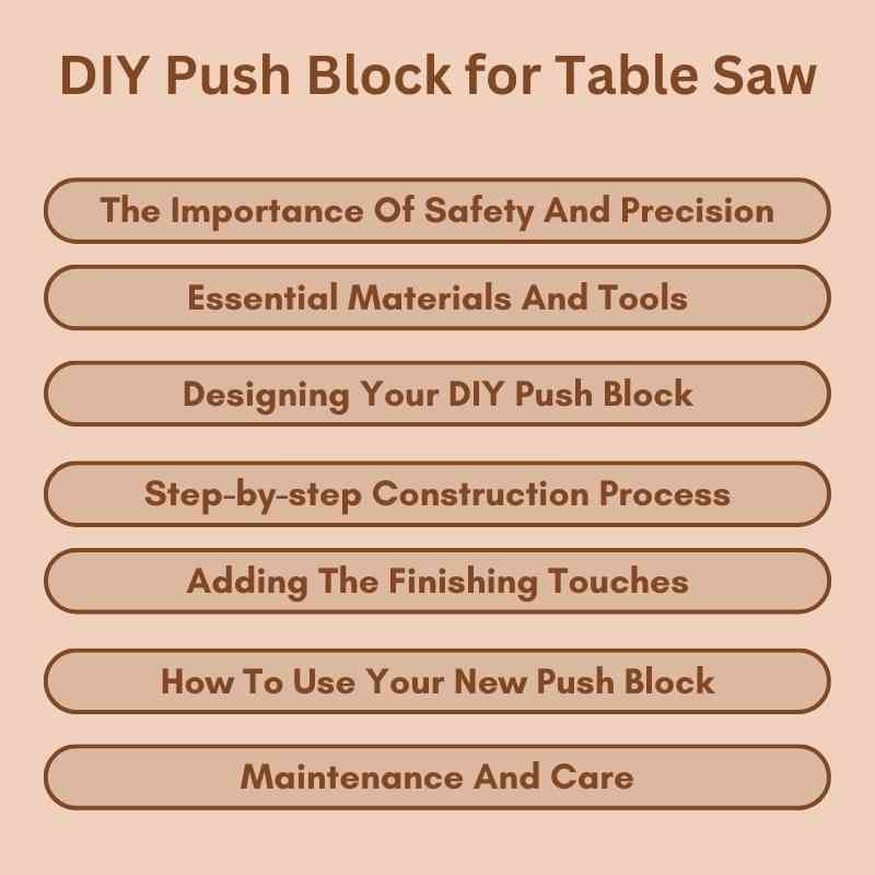 DIY Push Block for Table Saw