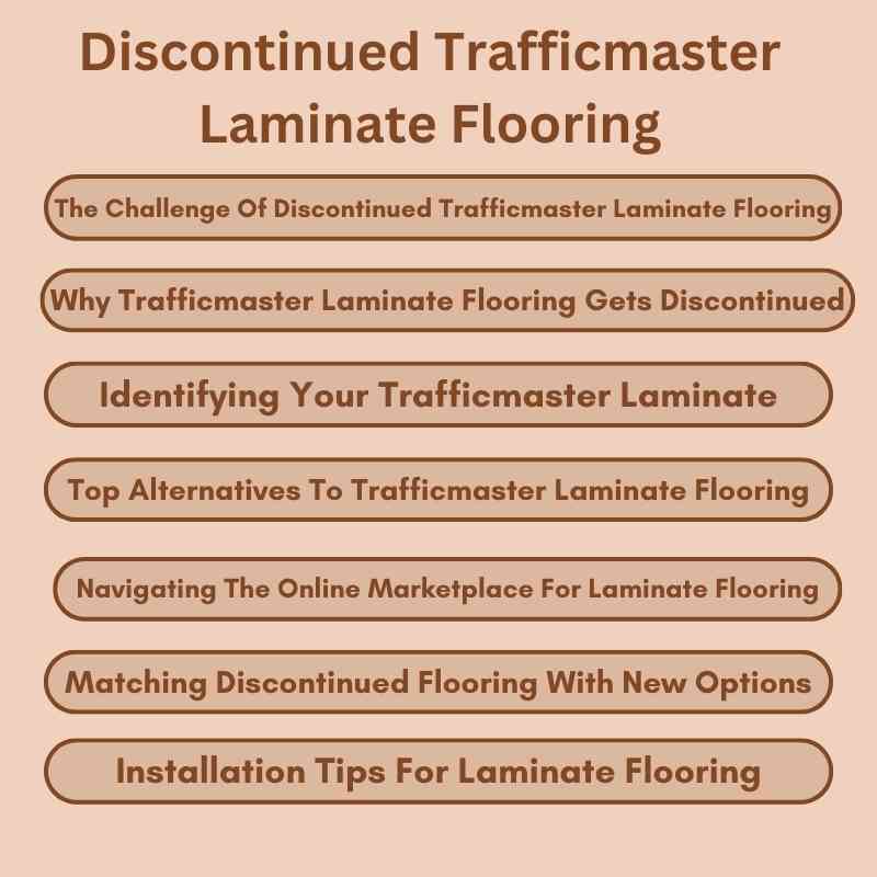 Discontinued Trafficmaster Laminate Flooring