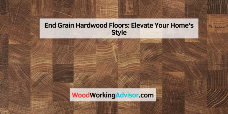 End Grain Hardwood Floors