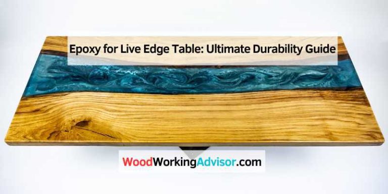 Epoxy for Live Edge Table