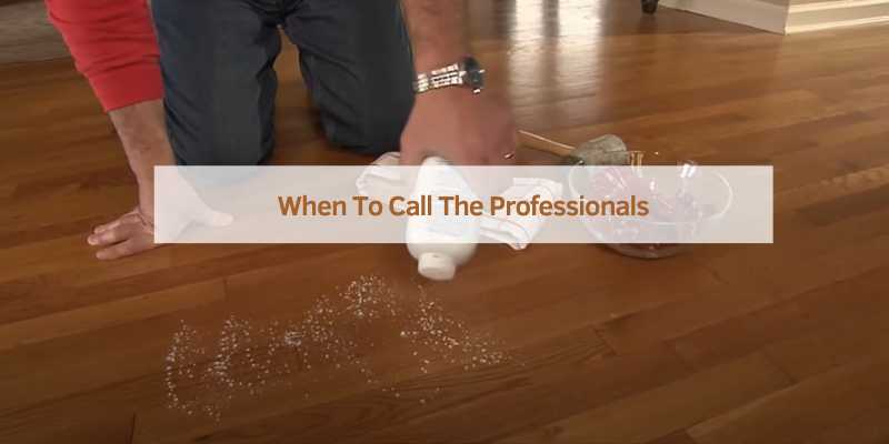 When To Call The Professionals