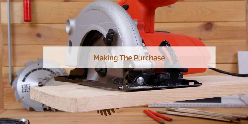 Making The Purchase