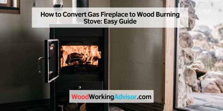 How to Convert Gas Fireplace to Wood Burning Stove