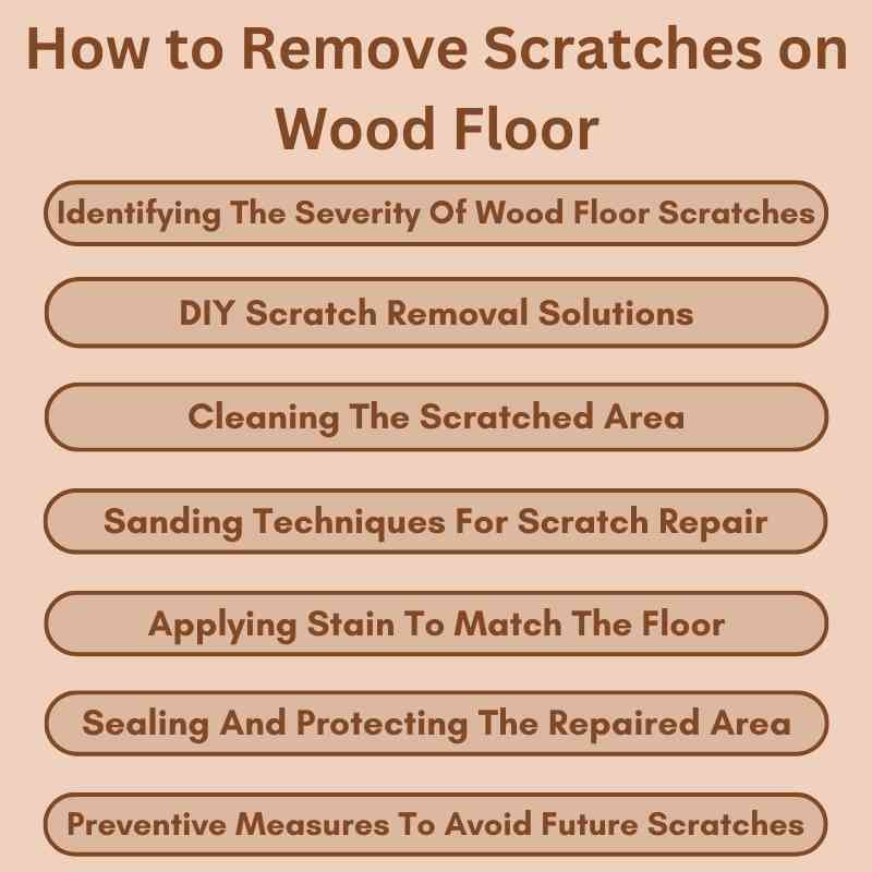 How to Remove Scratches on Wood Floor
