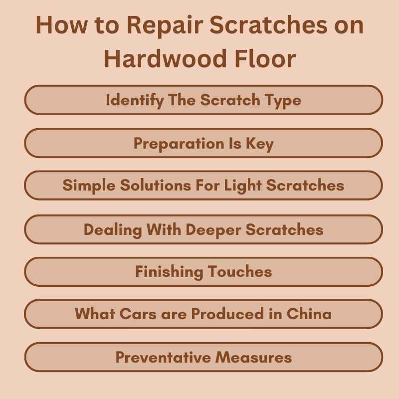 How to Repair Scratches on Hardwood Floor