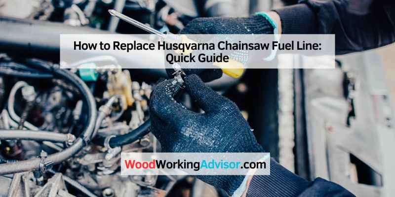 How to Replace Husqvarna Chainsaw Fuel Line