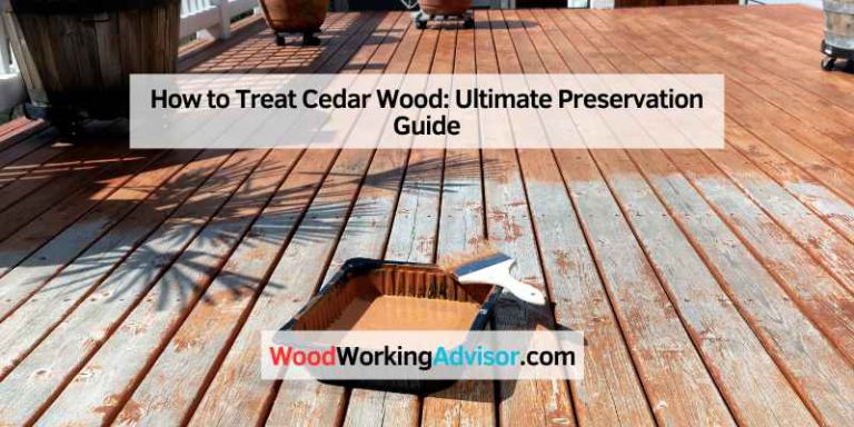 How to Treat Cedar Wood