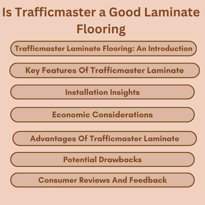 Is Trafficmaster a Good Laminate Flooring