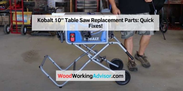 Kobalt 10'' Table Saw Replacement Parts