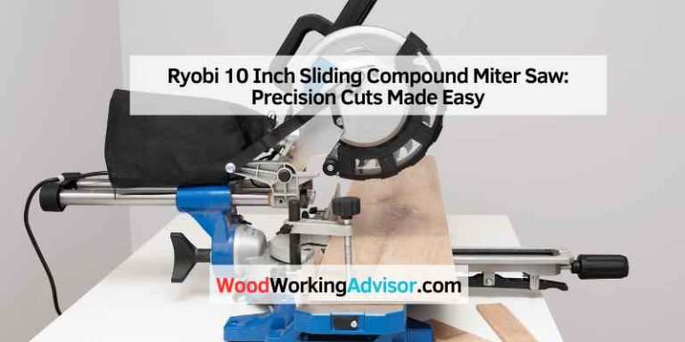 Ryobi 10 Inch Sliding Compound Miter Saw
