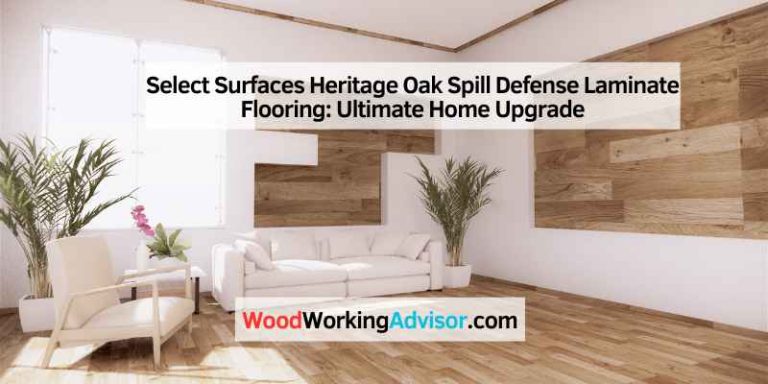 Select Surfaces Heritage Oak Spill Defense Laminate Flooring