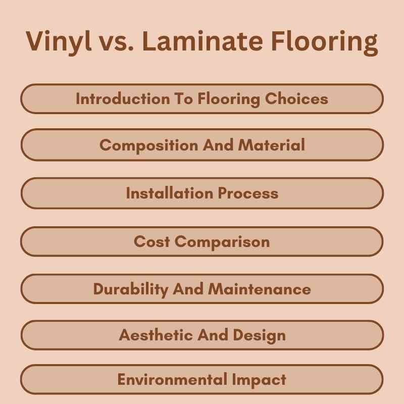 Vinyl vs. Laminate Flooring