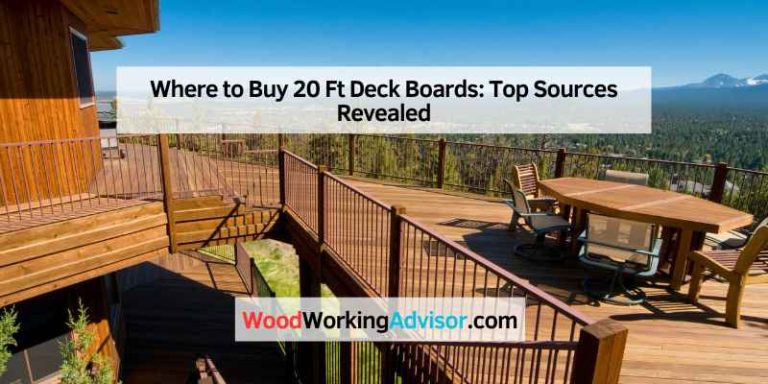 Where to Buy 20 Ft Deck Boards