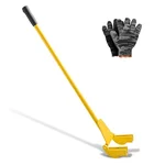 VEVOR Pallet Buster Tool, 41 Inch Carbon Steel Handle Wrecking Pry Bar, 2000 lbs Weight Ca