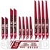 Bi-metal reciprocating saw blade set