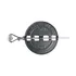 Vogelzang 6 inch cast iron stove damper D-6