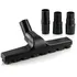 Horsehair vacuum brush 1.25-inch 360-degree swivel for hardwood floors