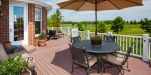 a finished composite deck built on a budget