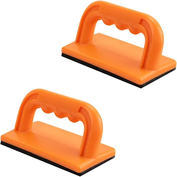 POWERTEC 71032 push block 2-pack with non-slip rubber pad