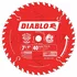 Diablo 40-tooth finish saw blade for smooth crosscuts in plywood