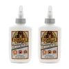 Gorilla Dries Clear Wood Glue bottle, water resistant PVA adhesive